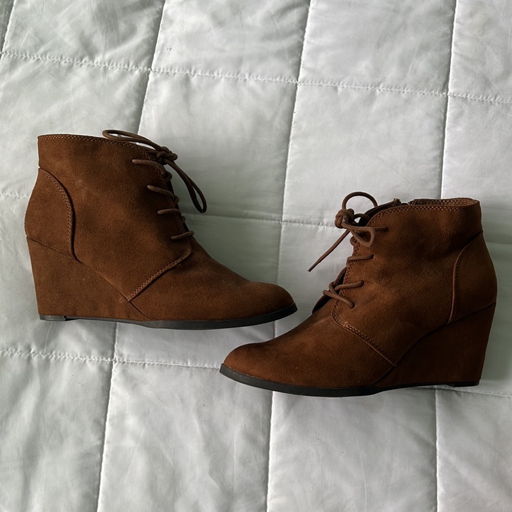 Wedge Booties